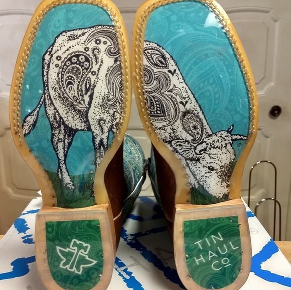Tin Haul Shoes Brand New Tin Haul Yee Haw Boots Poshmark